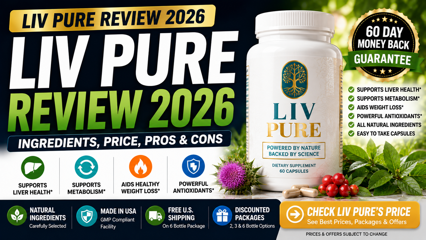 Liv Pure Review 2026: Ingredients, Price & Pros