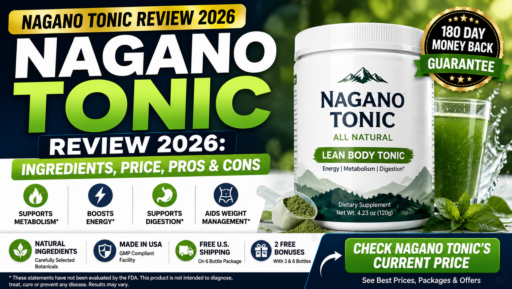 Nagano Tonic Review 2026: Price, Ingredients & Pros